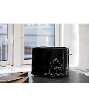 MELISSA 19140003 Toaster Schwarz (875 Watt, Schlitze: 2)