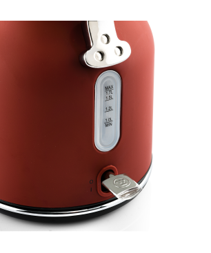 WESTINGHOUSE WES17 Wasserkocher Toaster Mixer Set rot (1750 Watt, Schlitze: 4)