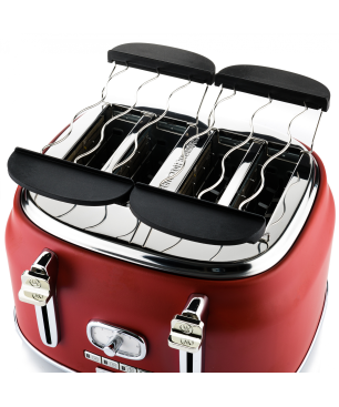 WESTINGHOUSE WES17 Wasserkocher Toaster Mixer Set rot (1750 Watt, Schlitze: 4)