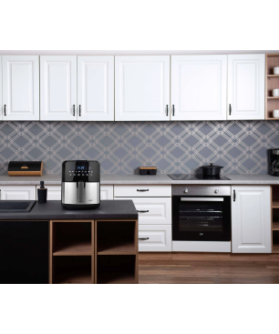 TZS FIRST AUSTRIA FA-5053-4 Heißluftfritteuse 1700 Watt Silber