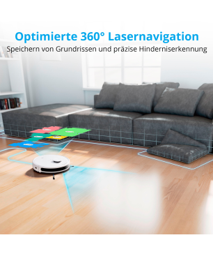 MEDION X20 SW Saugroboter