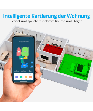 MEDION X20 SW Saugroboter