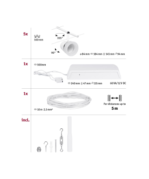 PAULMANN LICHT CorDuo (94461) Seilsystem