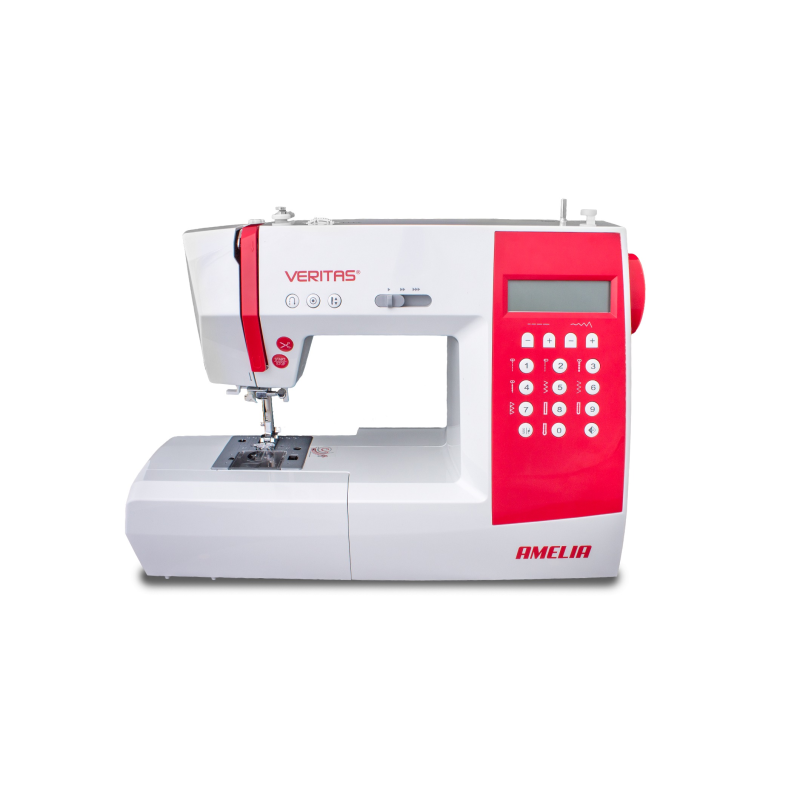 VERITAS AMELIA Nähmaschine (70 Watt, 1 Stufen Knopflochautomatik)