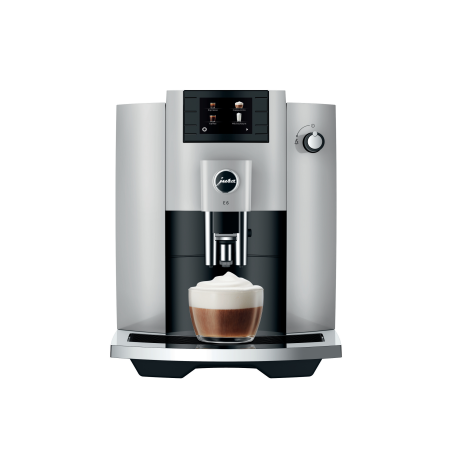 JURA E6 (EC) Kaffeevollautomat Platin