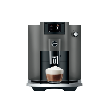 JURA E6 (EC) Kaffeevollautomat Dark Inox