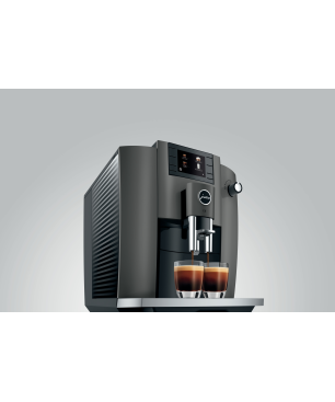 JURA E6 (EC) Kaffeevollautomat Dark Inox