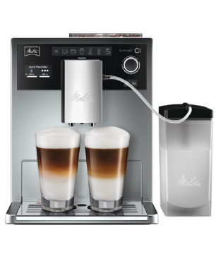 MELITTA CI E970-101 Kaffeevollautomat Silber