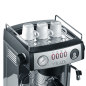 GRAEF ES 902 Baronessa Espressomaschine Edelstahl hochglänzend/Aluminium schwarz-matt lackiert