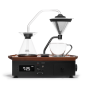 BARISIEUR Designer Tee Kaffee mit Timer und Weckfunktion Kaffeemaschine schwarz