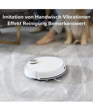 REDROAD G10 Saugroboter Staubsauger Roboter mit Absaugstation Sonic-Wischfunktion 2800Pa Saugroboter