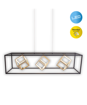 NÄVE LEUCHTEN TRIPOLIS LED Pendelleuchte Warmweiss