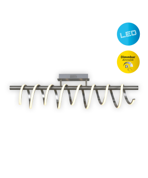 NÄVE LEUCHTEN BELLEZA LED Deckenleuchte Warmweiss