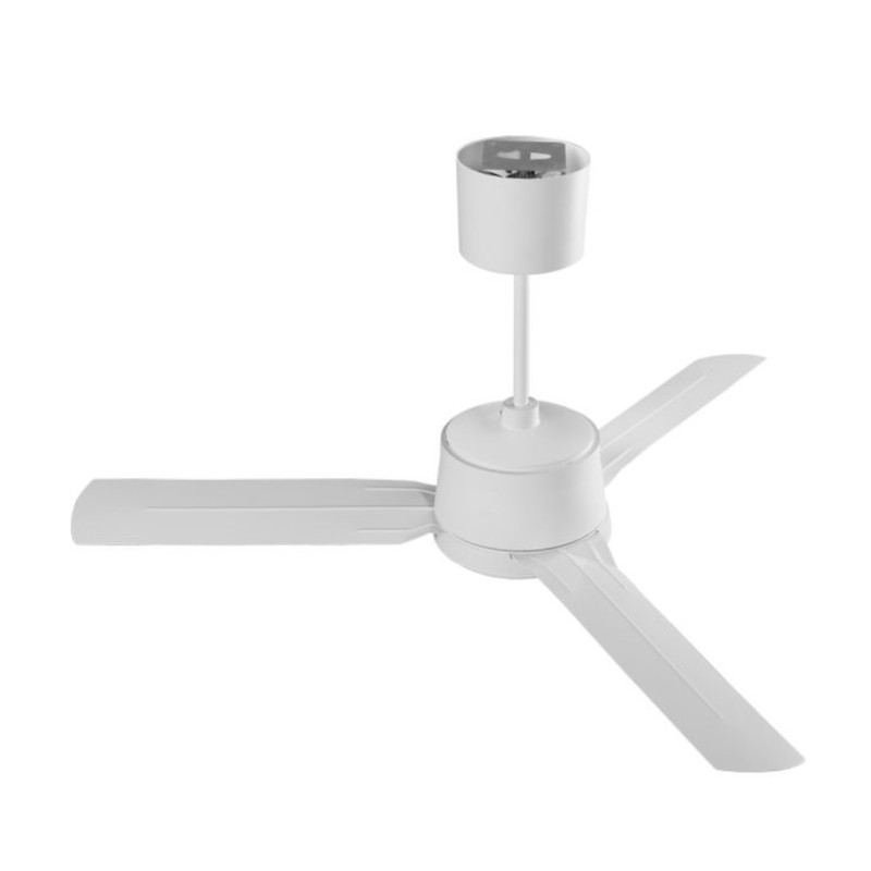 VORTICE Nordik Eco Deckenventilator Weiß (40 Watt) Gehäusefarbe: matt weiß, RAL 9016