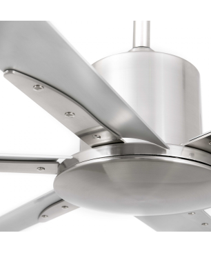 FARO Andros Deckenventilator Grau / Silber (35 Watt)