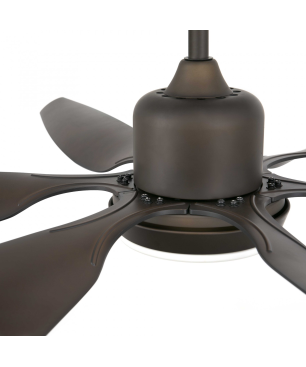 FARO Tilos Deckenventilator Braun (35 Watt)