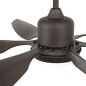 FARO Tilos Deckenventilator Braun (35 Watt)