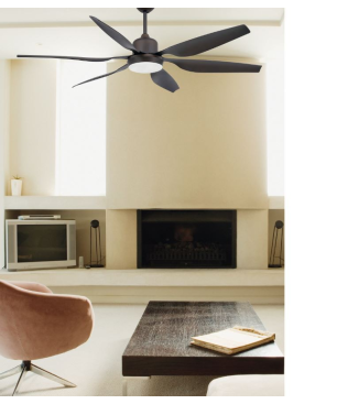 FARO Tilos Deckenventilator Braun (35 Watt)