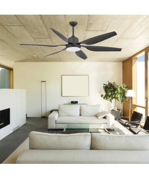 FARO Tilos Deckenventilator Braun (35 Watt)