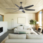 FARO Tilos Deckenventilator Braun (35 Watt)