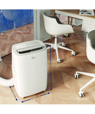 SUNTEC CoolFixx 3.5 Eco R290 Mobiles Klimagerät Weiß (Max. Raumgröße: 60 m², EEK: A)