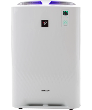 BEURER KC-A60EU-W Luftreiniger Weiß (44 Watt, Entfeuchterleistung: 0,73 Liter/Std., Raumgröße: 48 m²)