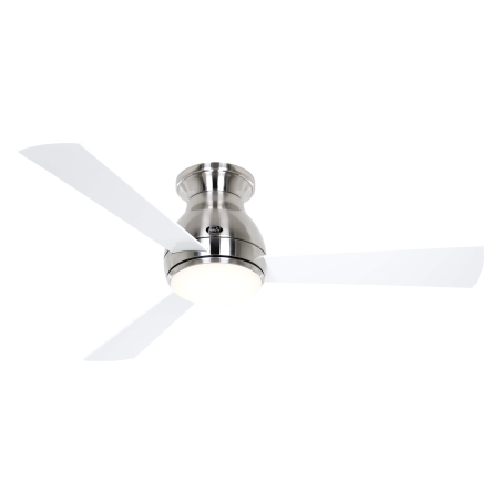 CASAFAN Eco Pallas Deckenventilator Grau / Silber (20 Watt, Durchmesser: 116 cm)