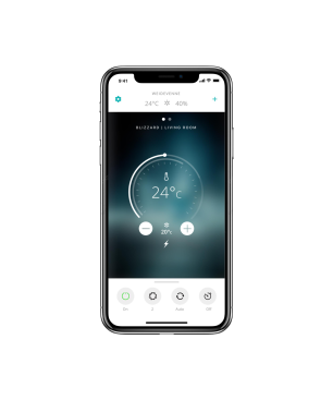 DUUX DXMA04 Blizzard Smart Klimagerät Weiß (Max. Raumgröße: 28 m², EEK: A)