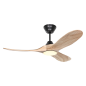 CASAFAN Eco Genuino-L Deckenventilator Holzfarben (17 Watt, Farbtemperatur	3000 K)