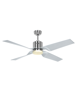 CASAFAN Eco Dynamix II LED Deckenventilator Grau / Silber (28 Watt)