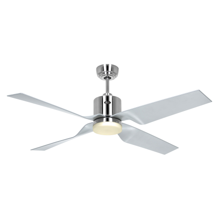 CASAFAN Eco Dynamix II LED Deckenventilator Grau / Silber (28 Watt)