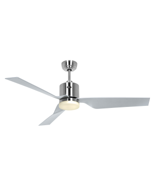 CASAFAN Eco Dynamix II LED Deckenventilator Grau / Silber (28 Watt)