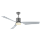 CASAFAN Eco Dynamix II LED Deckenventilator Grau / Silber (28 Watt)