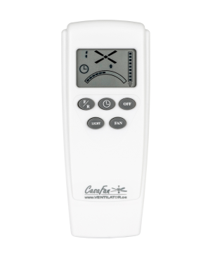 CASAFAN Eco Dynamix II LED Deckenventilator Grau / Silber (28 Watt)