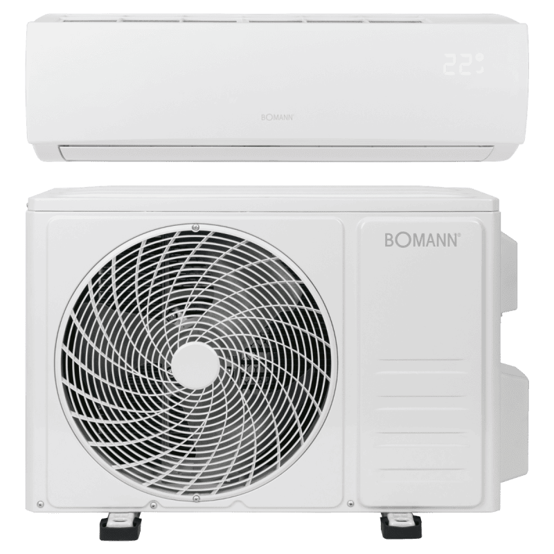 BOMANN CL 6046 QC CB Split Klimagerät Weiß Energieeffizienzklasse: A++, Max. Raumgröße: 35 m²