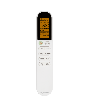 BOMANN CL 6046 QC CB Split Klimagerät Weiß Energieeffizienzklasse: A++, Max. Raumgröße: 35 m²