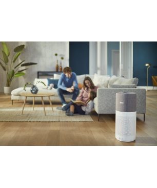 PHILIPS AC 4236/10 BF EINS+ZWEIDR 500M³/H Luftreiniger Grau/Weiß (60 Watt, Raumgröße: 130 m²)