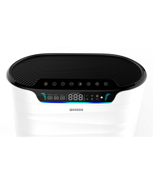 QOOXOO QXPure9 Luftreiniger weiß (75 Watt, Raumgröße: 100 m²)
