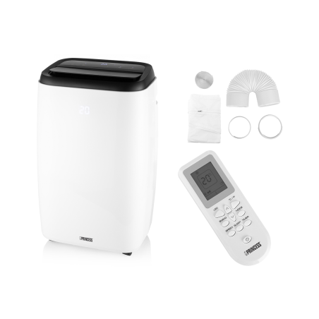 PRINCESS SMART Klimagerät Weiß (Max. Raumgröße: 100 m³, EEK: A)