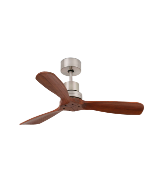 FARO Mini Lantau Deckenventilator Nussbaum (55 Watt)