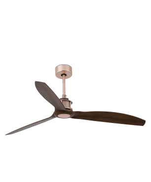 FARO Just Fan Deckenventilator Nussbaum (32 Watt) 128 cm