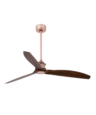 FARO Just Fan Deckenventilator Nussbaum (32 Watt) 128 cm