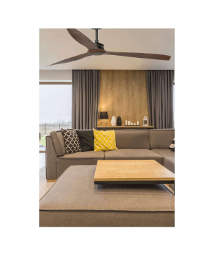 FARO Just Fan XL Deckenventilator Nussbaum (31 Watt)