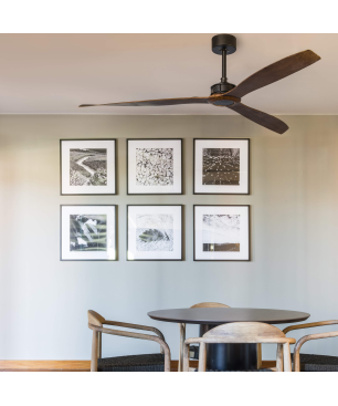 FARO Just Fan XL Deckenventilator Nussbaum (31 Watt)