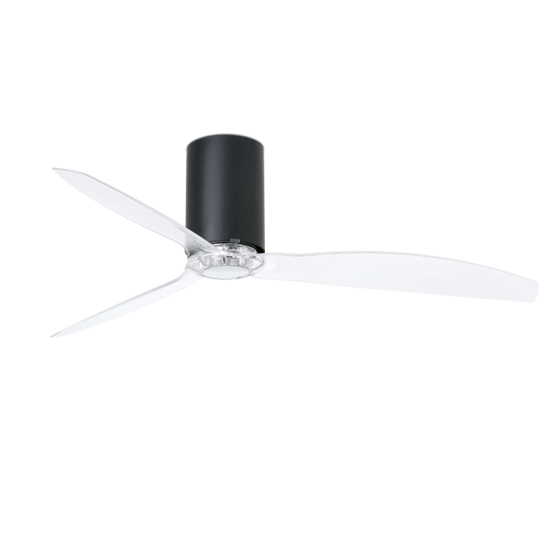 FARO Mini Tube Deckenventilator Transparent (32 Watt)