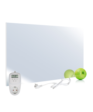 VIESTA H450-SP Spiegel Infrarotheizung + Thermostat TH12 Infrarotheizung (450,00 Watt)