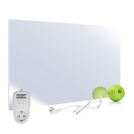 VIESTA H450-SP Spiegel Infrarotheizung + Thermostat TH12 Infrarotheizung (450,00 Watt)
