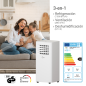 SUNTEC COMFORT 7.0 Eco R290 APP mobiles Klimagerät Weiß (Max. Raumgröße: 60 m³, EEK: A)