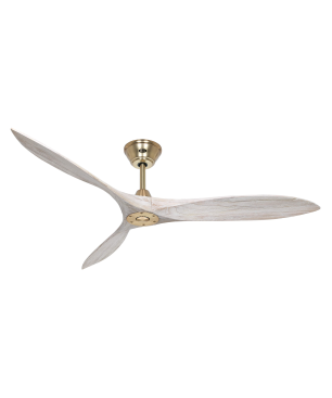 CASAFAN Eco Airscrew Deckenventilator Holzfarben (28 Watt, Material	Metall)