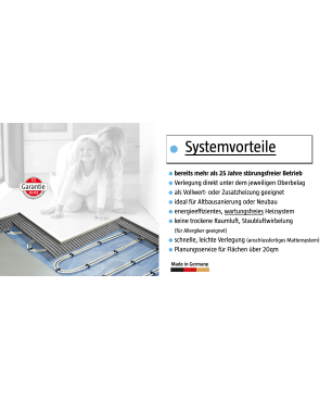 AQUAHEAT BASIC Fußbodenheizung (800 Watt)